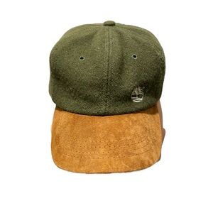 Timberland Olive and Camel Cap